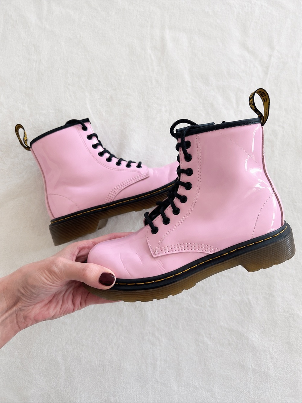 Dr. Marten boots pink girls size 1